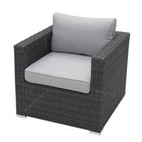 Fotel rattanowy SEVILLE (antracyt)