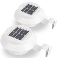 Lampa solarna, 2 szt - biała