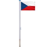 Maszt 90x150cm z czeską flagą