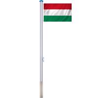 Maszt z flagą 90x150cm z węgierską flagą