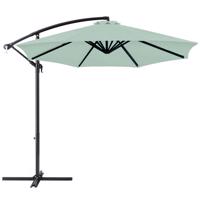 Parasol ogrodowy, wiszący, 2,7 m - dostępny w kilku kolorach - jasnozielony