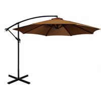 Parasol ogrodowy, wiszący, 2,7 m - dostępny w kilku kolorach-khaki