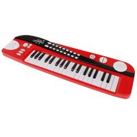 Syntezator dla dzieci w kilku rodzajach-czerwony