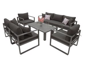 Zestaw aluminiowy dla 7 osób TITANIUM