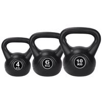 Zestaw kettlebell, 3 szt, 4-6-10 kg-owe
